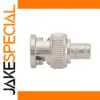 Copper BNC Male Connector for Coaxial Cables