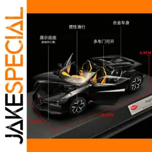 Mistral 1:24 Scale Convertible Supercar Model