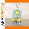 Stainless Steel Tarot Pendant with UV Color Print