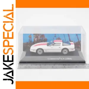 1984 Corvette C4 Diecast Model in White