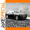 Luxury 1:24 Alloy Car Model in Black & Silver