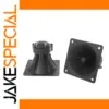 Black Square Piezo Tweeters (8.6×8.6×7.2 cm, 150W)