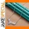 Elegant 925 Sterling Silver Heart Necklace for Women