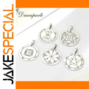Stainless Steel Venus Pentacle Pendant