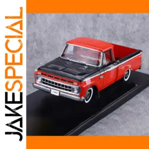 Vintage 1965 Ford F-100 Scale Model in Red