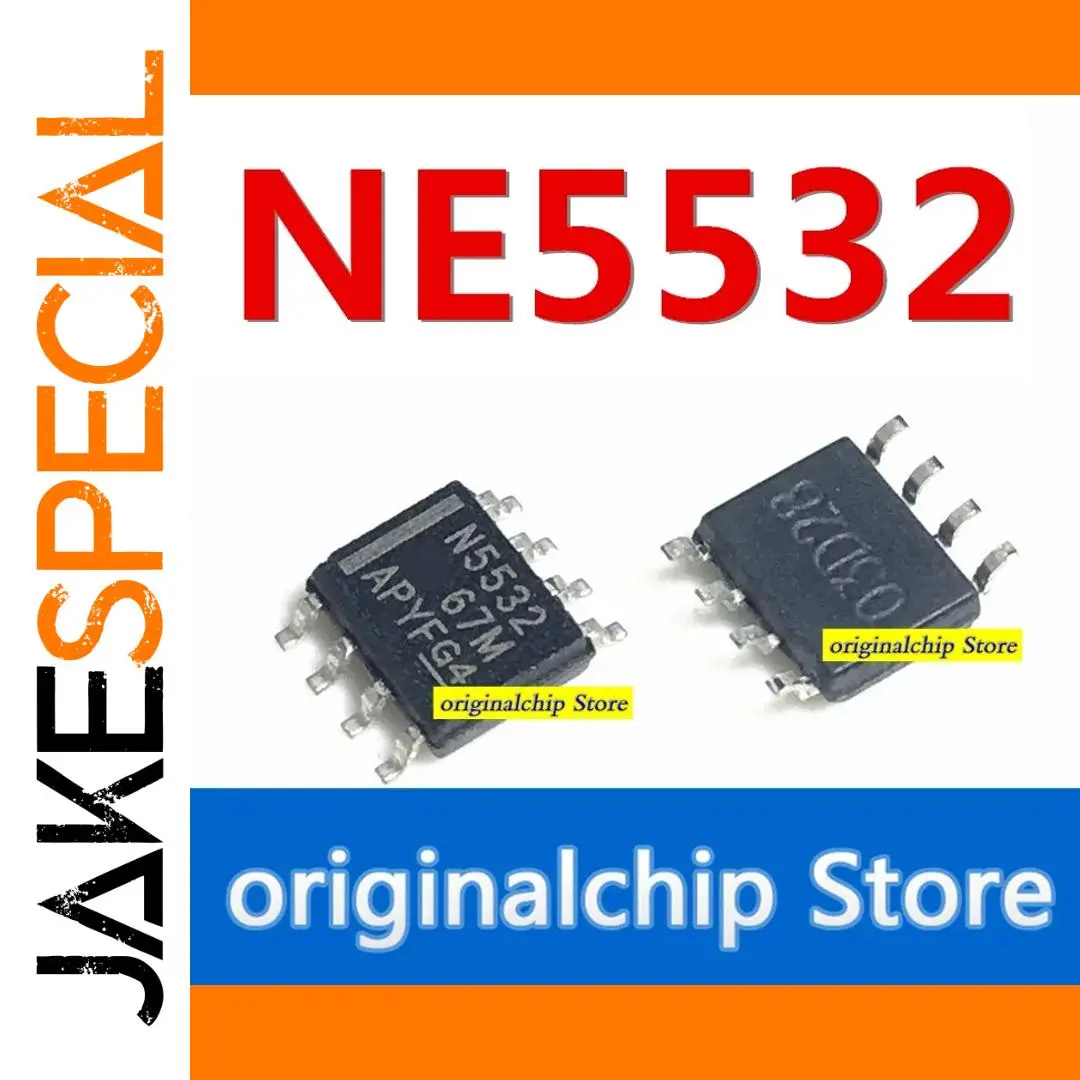 NE5532DR Dual Op-Amp Set for Audio 1 NE5532DR Dual Op-Amp Set for Audio