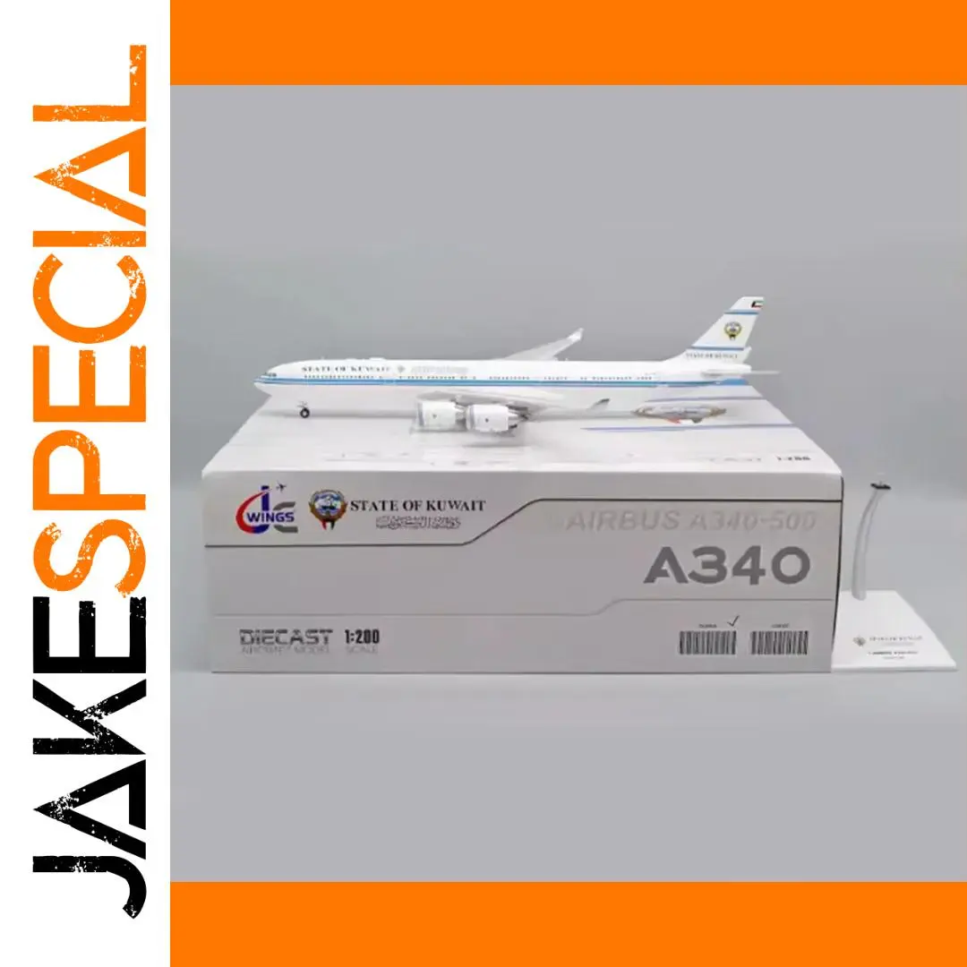 Kuwait Airbus A340-500 1:200 Scale Model 1 Kuwait Airbus A340-500 1:200 Scale Model