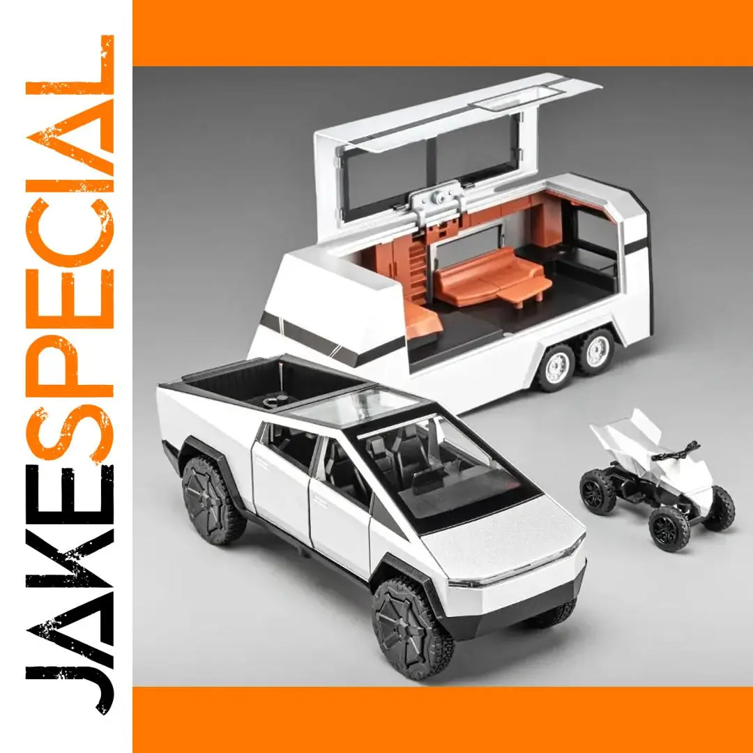 Futuristic 1:32 Scale Diecast Truck Set 1 Futuristic 1:32 Scale Diecast Truck Set