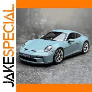 Blue 1:18 Scale Diecast Sports Car Model