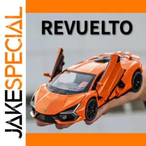 Orange Alloy Toy Car 1:32 Scale Collector's Model