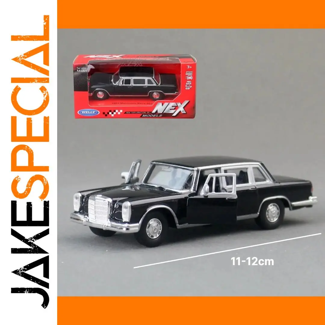 Vintage Black Mercedes-Benz 600 Pullman Model 1 Vintage Black Mercedes-Benz 600 Pullman Model