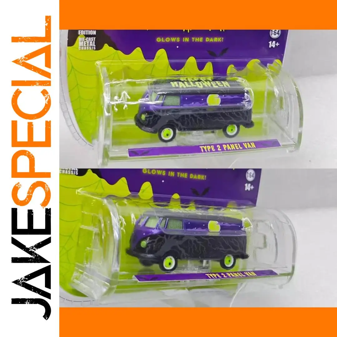 Halloween-Themed Diecast Van 1/64 Scale 1 Halloween-Themed Diecast Van 1/64 Scale