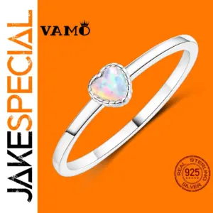 Women’s Sterling Silver Irregular Zircon Ring