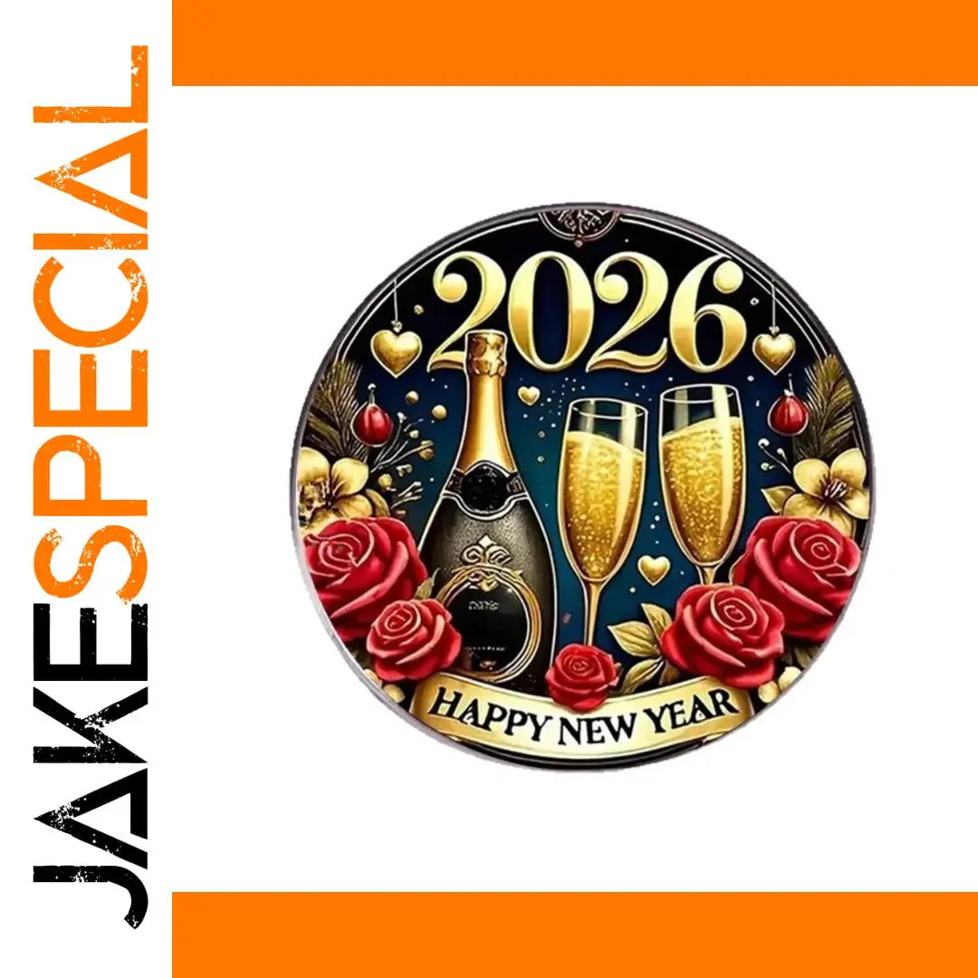 New Year 2026 Brooch in Vibrant Colors 1 New Year 2026 Brooch in Vibrant Colors