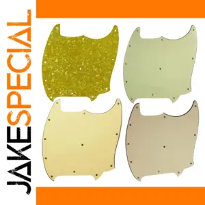 Custom Mustang MG69 Style Pickguard in Vibrant Colors