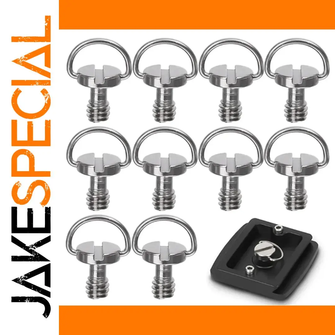 Stainless Steel Tripod Screw Adapter Set 1 Stainless Steel Tripod Screw Adapter Set