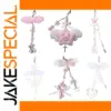 Angel Wing Bowknot Phone Chain in Pastel Hues
