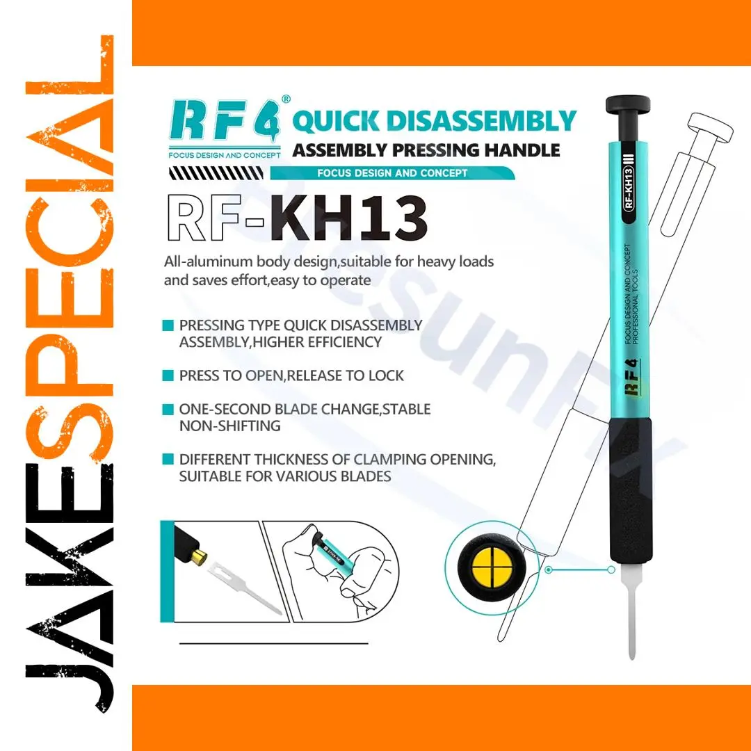 RF4 RF-KH13 Quick-Release Electronic Repair Handle 1 RF4 RF-KH13 Quick-Release Electronic Repair Handle