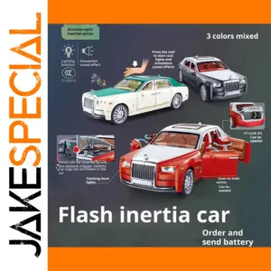 1:24 Scale Rolls-Royce Phantom Model in Six Colors