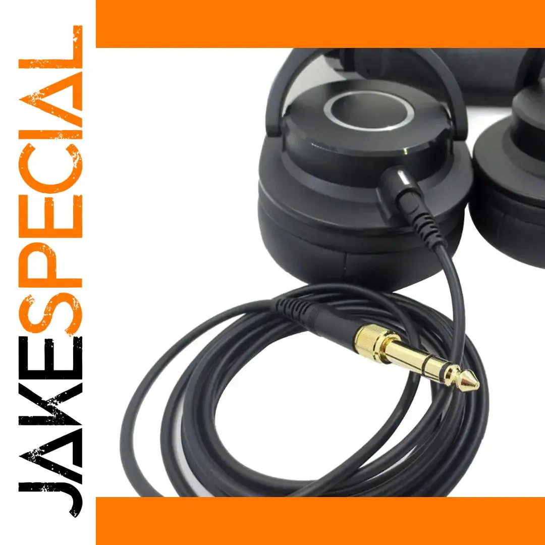 Audio-Technica 2m Copper Headphone Cable 6.35mm 1 Audio-Technica 2m Copper Headphone Cable 6.35mm