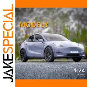1:24 Scale Black Model Y Diecast Car