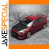 1:18 Red Alloy EVO Tenth Model Car