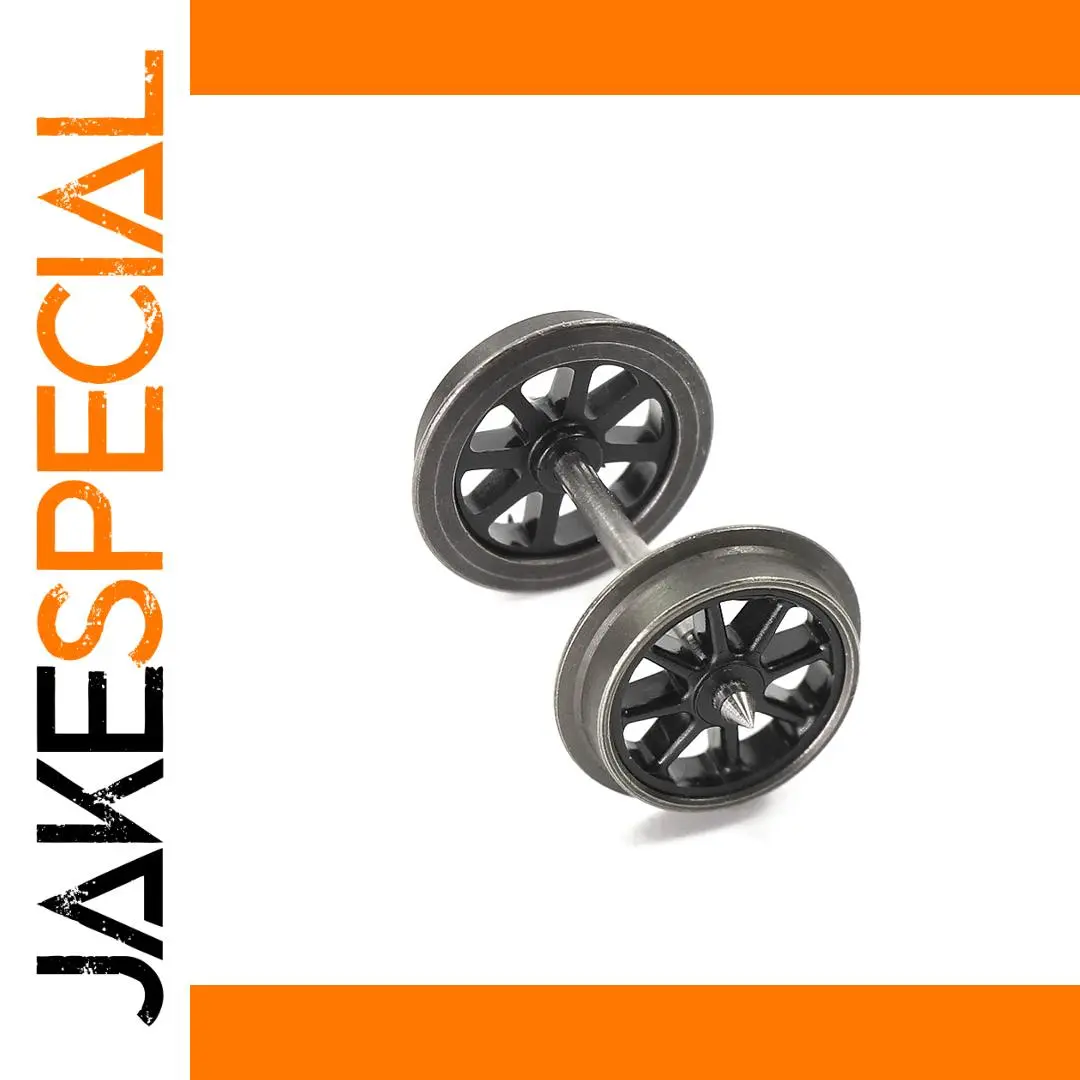 HO Scale Metal Spoked Train Wheels Set 36-inch Diameter 1 HO Scale Metal Spoked Train Wheels Set 36-inch Diameter