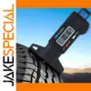 Black Digital Tire Tread Depth Gauge