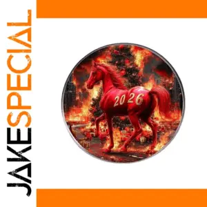 2026 Year of The Horse Badge