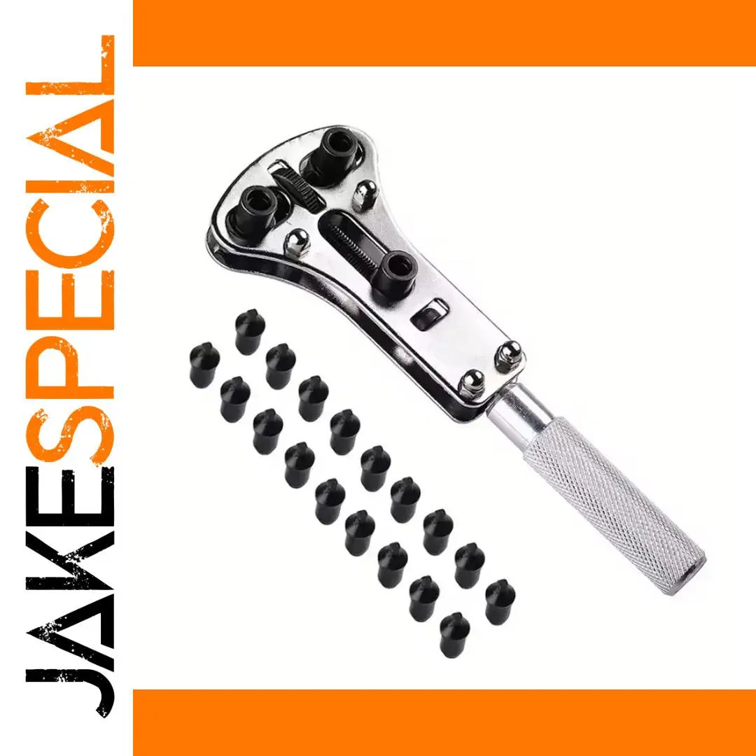 Adjustable Three-Jaw Watch Case Wrench for Repair 1 Adjustable Three-Jaw Watch Case Wrench for Repair