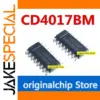 Set of 5 CD4017BM Decade Counter ICs