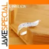 925 Sterling Silver Crystal Ring for Women