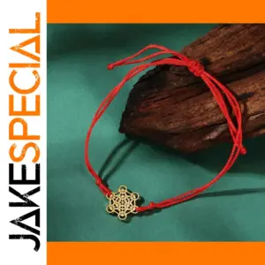 Stainless Steel Metatron's Cube Bracelet