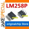 LM258P Dual Operational Amplifier Chips (Set of 5)