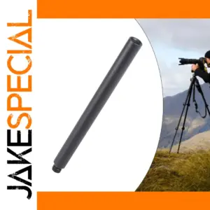 Black Aluminum Extension Rod for Cameras
