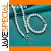 Elegant Freshwater Pearl Jewelry Set for Women