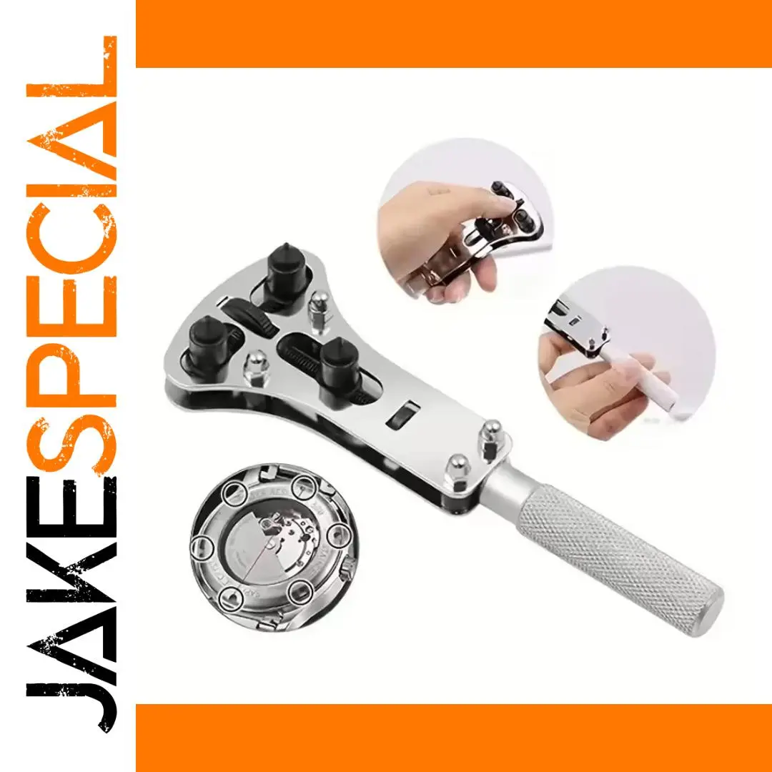 Adjustable 3-Claw Watch Case Opener Kit 1 Adjustable 3-Claw Watch Case Opener Kit