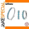 Sterling Silver Turquoise Jewelry Set for Women