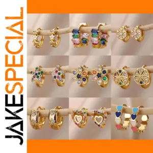 Stylish Stainless Steel Women's Earrings