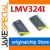 Set of 5 LMV324 Operational Amplifiers in SMD SOP14