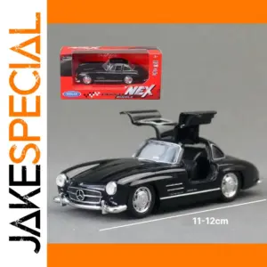 Black Mercedes-Benz 300SL Diecast Mini Model