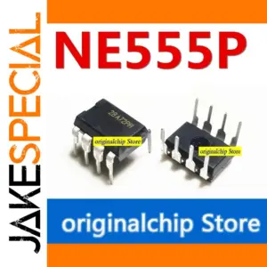 High-Precision NE555P Timer IC Set (5-Pack)