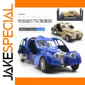 1:28 Bugatti 57SC Atlantic Diecast Model