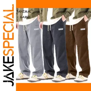 Men's Corduroy Casual Pants for Winter