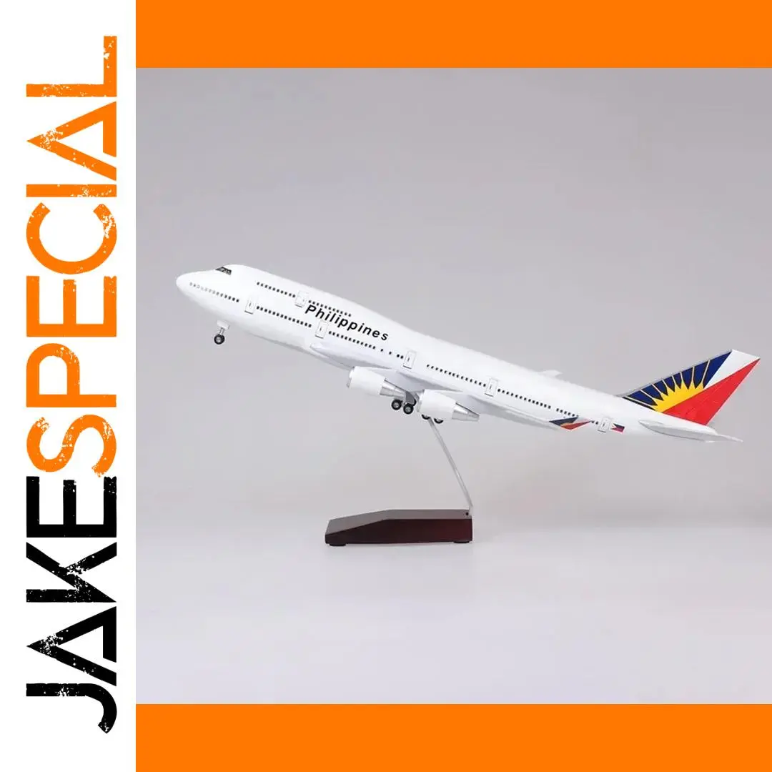 Philippines Airlines Boeing 747 Model 1:150 Scale 1 Philippines Airlines Boeing 747 Model 1:150 Scale