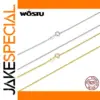 Elegant 925 Sterling Silver Gold Necklace