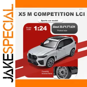 BMW X5M 1:24 Scale Model Car with Lights & Sound