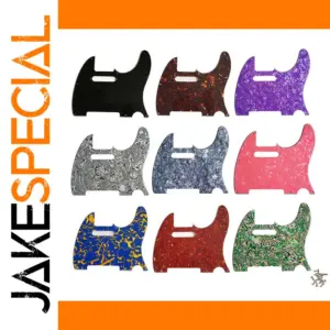 Vibrant Fender Telecaster Pickguards Collection