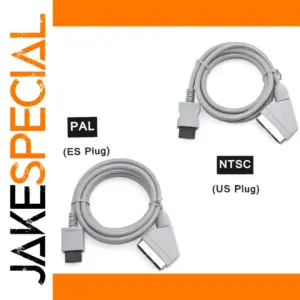 Wii RGB SCART Video Cable 1.8m for Nintendo Consoles