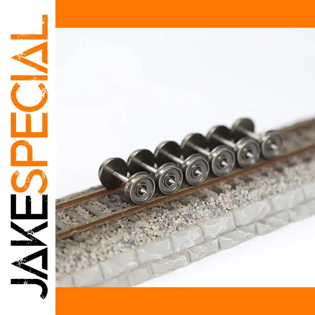 HO Scale Metal Train Wheel Set for Model Railways 1 HO Scale Metal Train Wheel Set for Model Railways